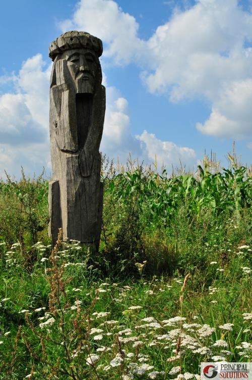 wooden Idol in Dudutki